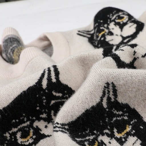 Pull pour homme avec des chats