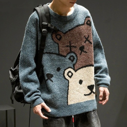 Pull pour homme avec des ours