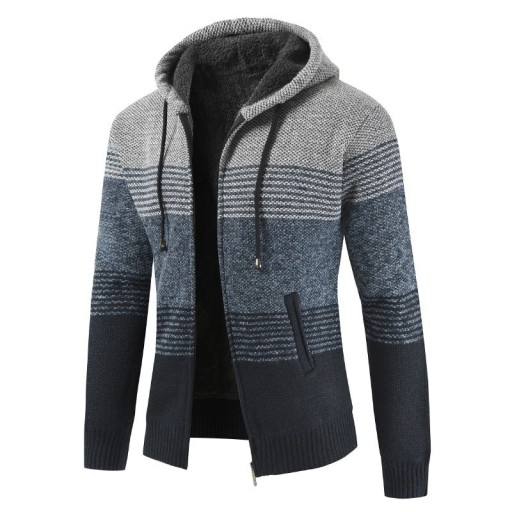Pull zippé pour homme F176