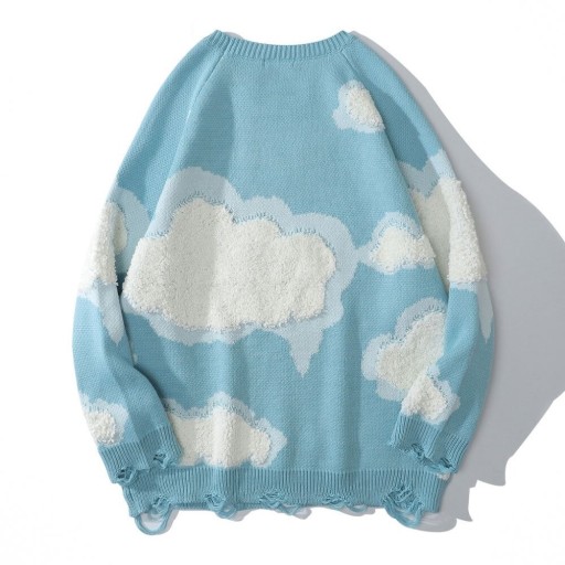 Pullover mit Wolken