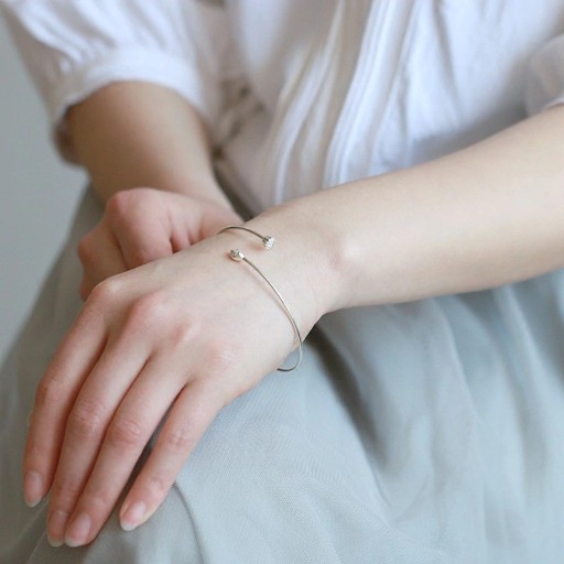 Pulseira aberta feminina P226