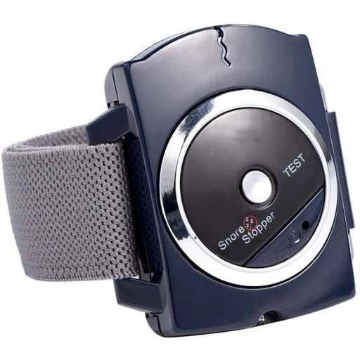 Pulseira anti-ronco Dispositivo para parar o ronco Ferramenta eficaz para reduzir a intensidade do ronco Relógio de pulso contra o ronco