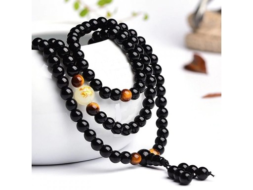 Pulseira de contas brilhante