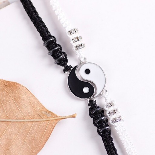 Pulseira de cordão Jin e Jang J112