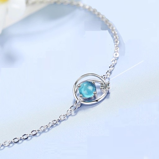 Pulseira de corrente feminina universo