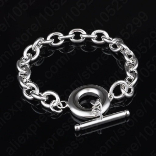 Pulseira de corrente massiva para senhora P159