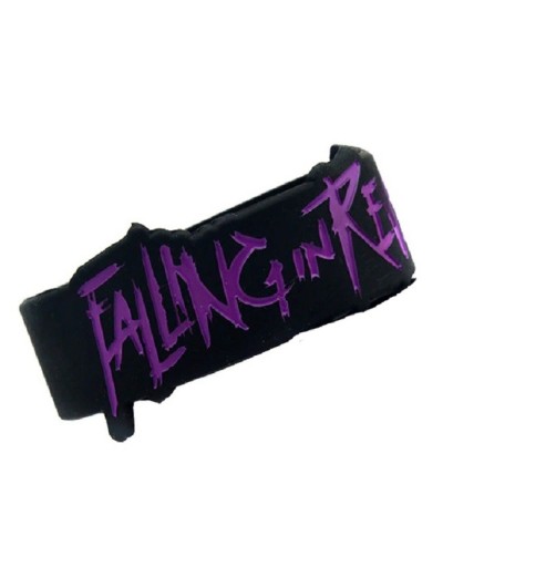 Pulseira de silicone larga