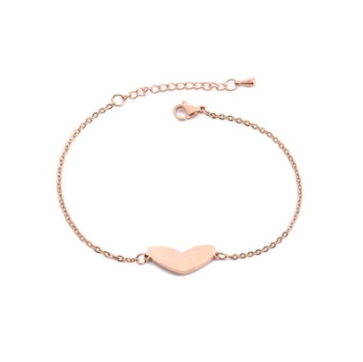Pulseira feminina com coração P106