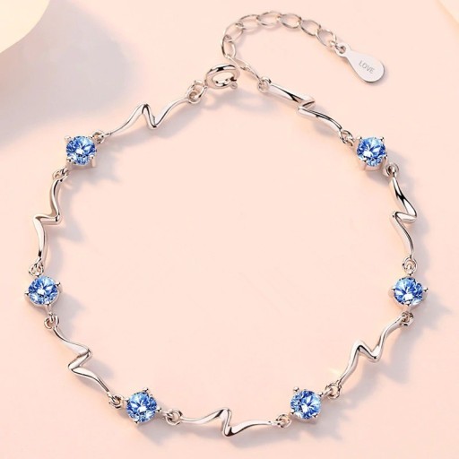Pulseira feminina com pedras A1662