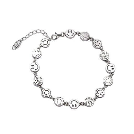 Pulseira feminina com sorrisos