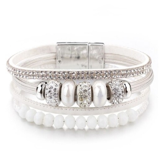 Pulseira feminina de várias camadas H669