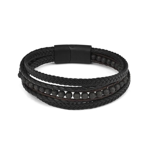 Pulseira masculina de várias camadas H310