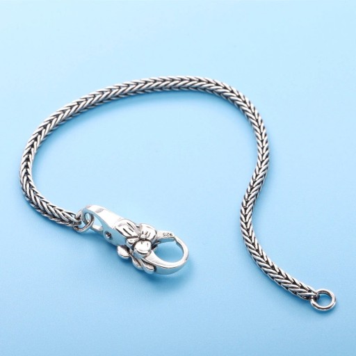 Pulseira trançada feminina H89