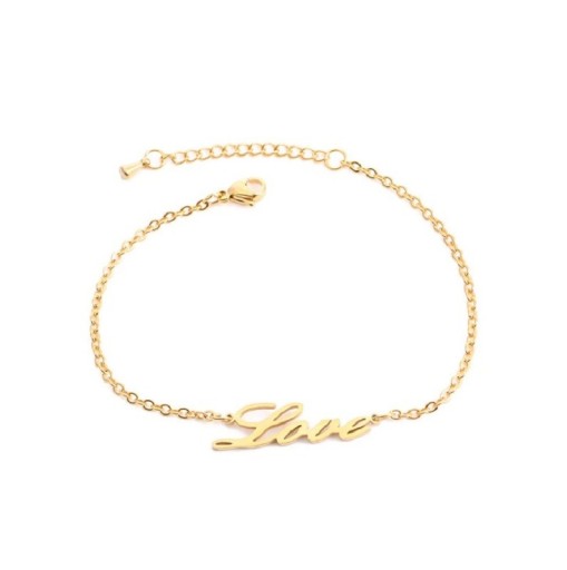 Pulsera de cadena de amor para mujer