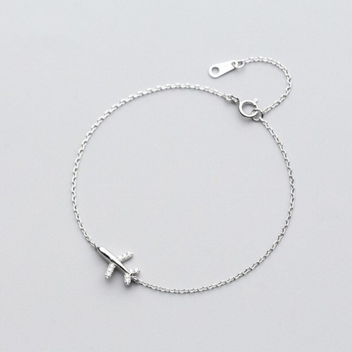 Pulsera de cadena de avión para mujer