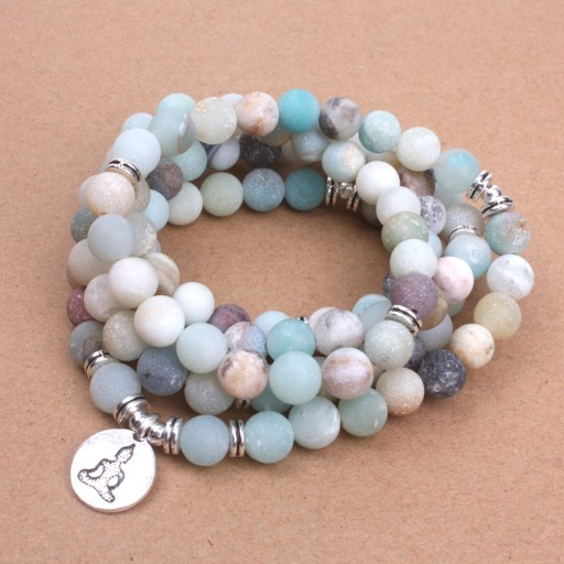 Pulsera de cadena de cuentas para mujer - BUDDHA