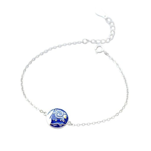 Pulsera de cadena de mujer cielo nocturno