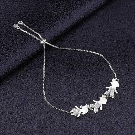 Pulsera de cadena para mujer de la familia
