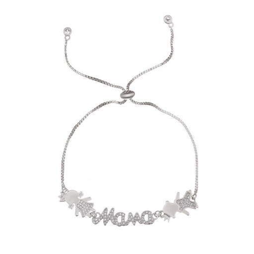 Pulsera de cadena para mujer mamá