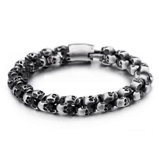 Pulsera de calavera para hombre