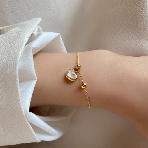 Pulsera de corazón para mujer