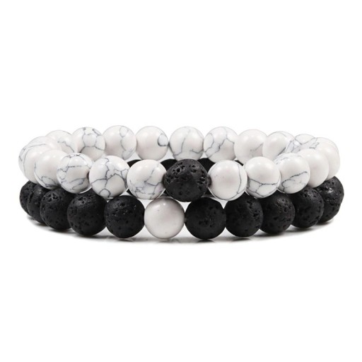 Pulsera de cuentas 2 uds.