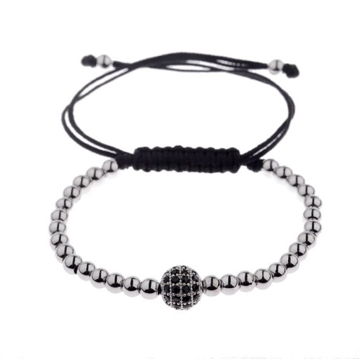 Pulsera de cuentas con bola