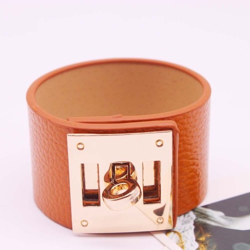 Pulsera de cuero para mujer H368