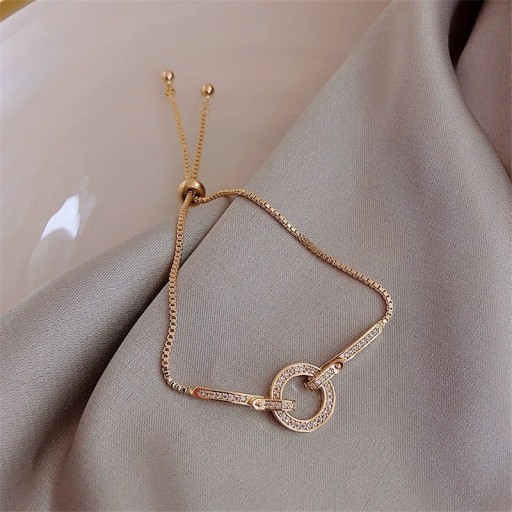 Pulsera de mujer círculo con piedras