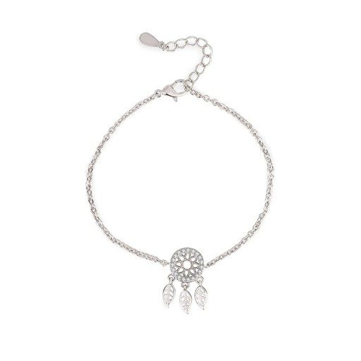 Pulsera de mujer con atrapasueños