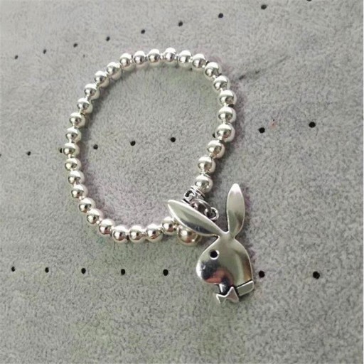 Pulsera de mujer con bolas y colgante H566