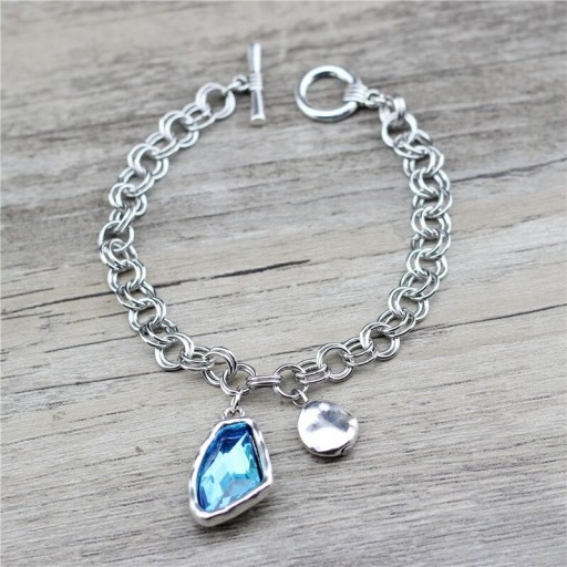 Pulsera de mujer con cierre americano