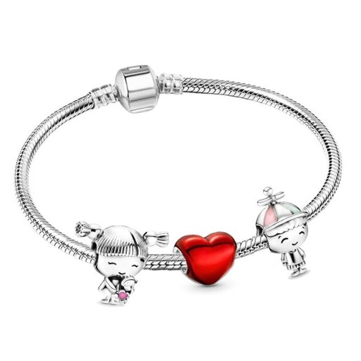 Pulsera de mujer con corazón H572