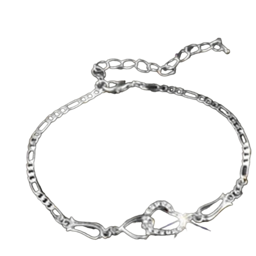 Pulsera de mujer con corazón