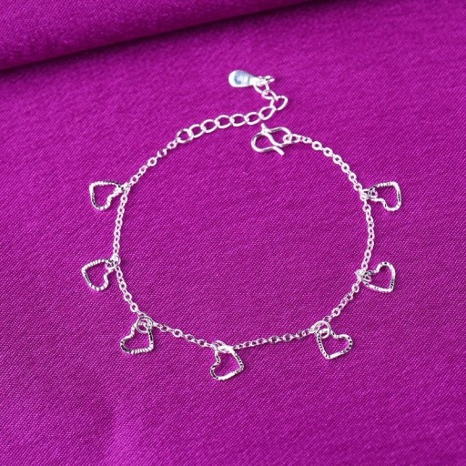 Pulsera de mujer con corazones P180