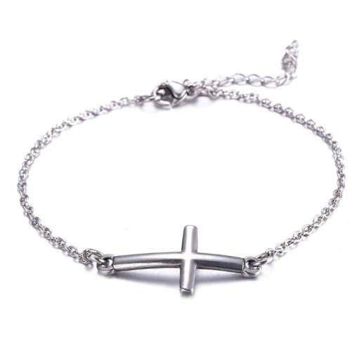 Pulsera de mujer con cruz