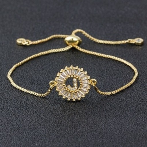 Pulsera de mujer con letra