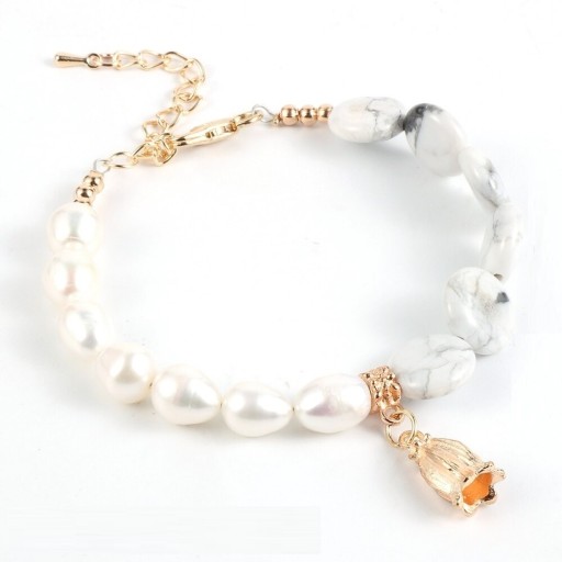 Pulsera de mujer con perlas H610