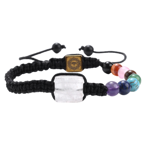 Pulsera elástica de siete chakras