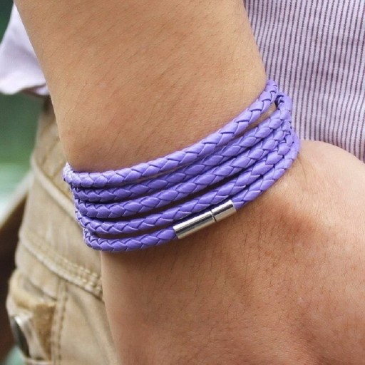 Pulsera multicapa para hombre H376