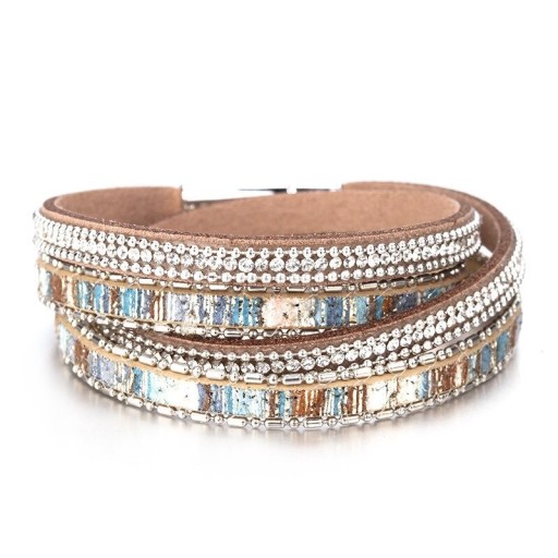 Pulsera multicapas mujer H428