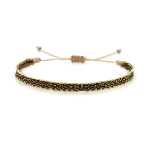 Pulsera trenzada mujer H250