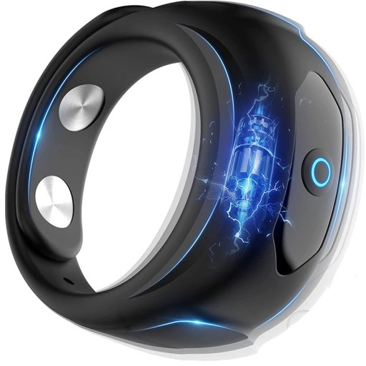 Pulsera vibradora de silicona para pene con 10 modos de vibración, resistente al agua, carga USB, tamaño ajustable, embalaje discreto.