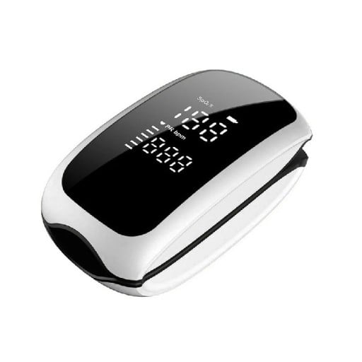 Pulsoximeter til finger genopladelig 30 x 30 x 58 mm digital LED-skærm måling af blodets iltmætning og puls til hjemmeovervågning