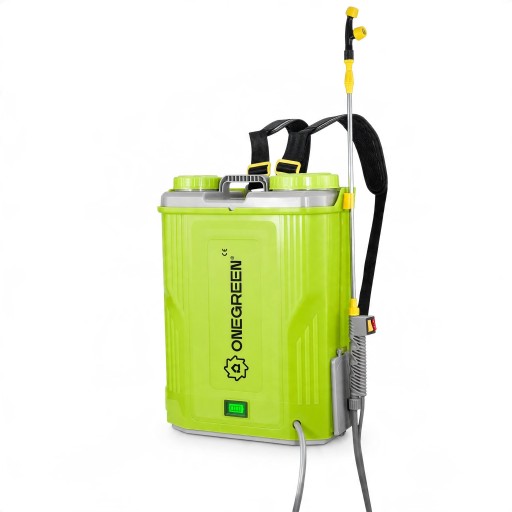 Pulvérisateur électrique à dos 20 l Sans batterie Pour batteries 588VF 80 psi 3,5 l/min Tige télescopique 5 buses Mélange Vert Pour le jardin