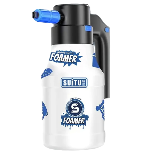 Pulvérisateur électrique à mousse pour le lavage de voiture 1,5 L Pulvérisateur à mousse avec pompe 2600 mAh