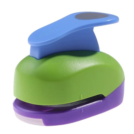 Puncher circolare di 38 mm Puncher per carta Fustellatore circolare per carta Fustellatrice per carta 9 x 6,8 x 5,5 cm