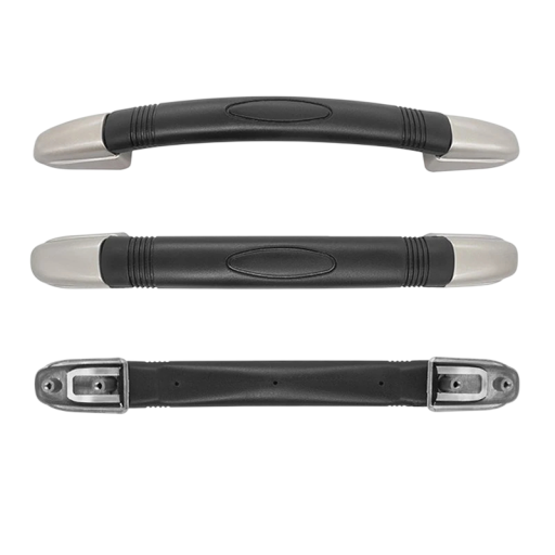 Punho de substituição para mala 22,5 x 21,1 x 15,9 cm Punho de plástico para malas de viagem Punho resistente para reparação de bagagens e malas de viagem