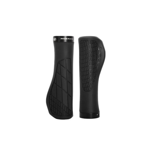 Punhos de bicicleta 133 x 335 x 435 mm Punhos ergonómicos de borracha macia MTB Punhos antiderrapantes com bloqueio Guidões em liga de alumínio e revestimentos em TPR