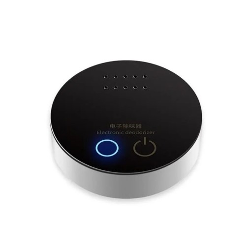Purificador de aire electrónico portátil de 85 × 22 mm, desodorante para gatos y perros, desinfección germicida, desodorante portátil duradero para el hogar.